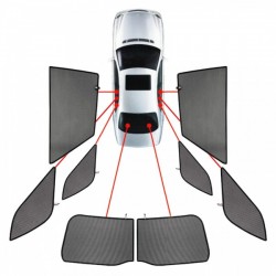 CarShades - ΚΟΥΡΤΙΝΑΚΙΑ  CAR SHADES ΓΙΑ BMW X7 (G07) 5D 2018+ - 8ΤΕΜ. (PVC.BMW-X7-5-A)