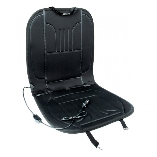 Amio - ΠΛΑΤΟΚΑΘΙΣΜΑ ΘΕΡΜΑΙΝΟΜΕΝΟ 12V 98x48cm ΑΦΡΩΔΕΣ ΥΛΙΚΟ ΚΑΙ ΥΦΑΣΜΑ ΜΑΥΡΟ - 1 τεμ. (03623/AM)