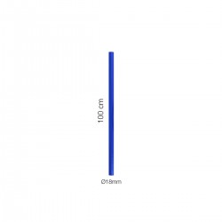 ΣΩΛΗΝΑΣ ΣΙΛΙΚΟΝΗΣ ΜΠΛΕ Φ18 ΜΗΚΟΣ 100cm SIMONI RACING  - 1 τεμ.