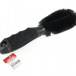 Amio - Βούρτσα Καθαρισμού Ζαντών BRUSH-01 μήκους 26cm με Αντιολισθητική Λαβή για Βαθύ Καθαρισμό και Άνετη Χρήση σε Ζάντες και Ελαστικά - 1 Τεμ. (01740/AM)