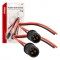Amio - ΦΙΣΑ 12/24V ΓΙΑ ΛΑΜΠΕΣ T10/ W5W/ W3W/ W16W ME ΚΑΛΩΔΙΟ - 2 ΤΕΜ. (03048/AM)
