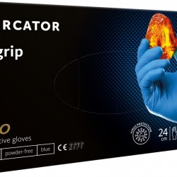 Amio - ΓΑΝΤΙΑ ΝΙΤΡΙΛΙΟΥ MERCATOR GOGRIP ΣΕ ΜΠΛΕ ΧΡΩΜΑ LARGE (L) - 50 ΤΕΜ. (MER20316/AM)