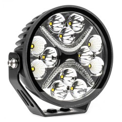Amio - ΠΡΟΒΟΛΕΑΣ ΟΔΗΓΗΣΗΣ ΣΤΡΟΓΓΥΛΟΣ LED PRO IP67 7200lm 10-30V - 54W - 6000K - 12 LED - 140x140x61mm - 1 ΤΕΜ. (03870/AM)