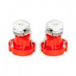 ΛΑΜΠΑΚΙΑ LED T3 12V 1xSMD LED 6.000K ΚΟΚΚΙΝΟ ΦΩΣ 8mm DGA - 2ΤΕΜ.
