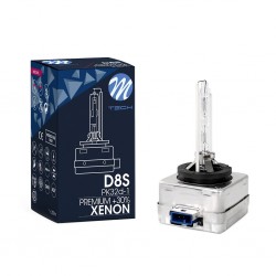 ΛΑΜΠΑ ΧΕΝΟΝ D8S 85V 25W 6.000K PREMIUM XENON +30% ΚΟΥΤΙ M-TECH - 1 ΤΕΜ.