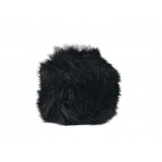 ΚΑΛΥΜΜΑ ΓΙΑ ΠΟΜΟΛΟ ΤΑΧΥΤΗΤΩΝ FLUFFY FUR COVER ΜΑΥΡΟ ΓΟΥΝΙΝΟ ΧΝΟΥΔΩΤΟ SIMONI RACING - 1 TEM.