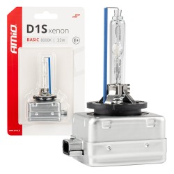 Amio - ΑΝΤΑΛΛΑΚΤΙΚΗ ΛΑΜΠΑ ΧΕΝΟΝ BASIC D1S 12V 8.000k 35W BLISTER CARD - 1 ΤΕΜ. (03865/AM)