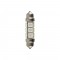 ΛΑΜΠΑΚΙ ΠΛΑΦΟΝΙΕΡΑΣ 24/28V 11x43mm 60lm 12xSMD LED ΠΟΡΤΟΚΑΛΙ ΔΙΠΛΗΣ ΠΟΛΙΚΟΤΗΤΑΣ LAMPA - 20 ΤΕΜ.