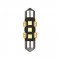 ΛΑΜΠΑΚΙΑ ΠΛΑΦΟΝΙΕΡΑΣ 12V 11x36mm 130/110lm 6.500K ΔΙΠΛΗΣ ΠΟΛΙΚΟΤΗΤΑΣ LED ULTRA-LUMEN SERIES 1ΤΕΜ.