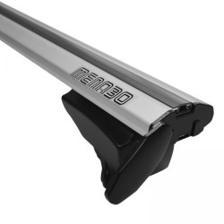 MENABO ΜΠΑΡΕΣ ΟΡΟΦΗΣ ΑΛΟΥΜΙΝΙΟΥ LINCE XL SILVER 135 cm ΣΕ ΑΣΗΜΙ ΧΡΩΜΑ ΓΙΑ Volvo V90 / V90 Cross Country 5 doors 2016> ΜΕ FLUSH RAILS - 2 ΤΕΜ (8880/MB)