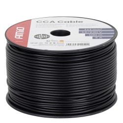 Amio Μονόκλωνο Καλώδιο Εγκατάστασης CCA 1×1mm² 100m – 12/230V 1 τεμ. (04454/AM)