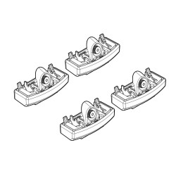Nordrive - Άκρα για Μπάρες Οροφής συμβατά με Defender 09/2019 >  3/5πορτο / SUV για Επιβατικά Αυτοκίνητα - 4 τεμ. (L.N21274)