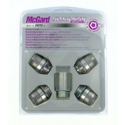 Lampa - Παξιμάδια Ασφαλείας 12x1.5 Κωνικά Με Ροδέλα Ultra High Security Τύπου H010 Μήκος 32.5mm Για Τροχούς Αυτοκινήτου – 1 σετ 5 τεμ. (L.MG24212SL)