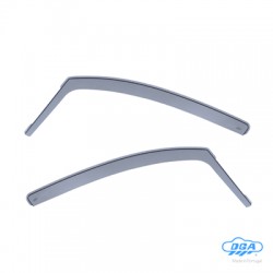 DGA - Ανεμοθραύστες Εμπρός Τύπου Φιμέ Για Chevrolet / Daewoo Matiz (M200) 2005-2010 5πορτο Υλικό Πλαστικό - 2 τεμ. (ANEM.DGA06511)