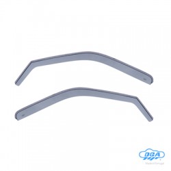 DGA - Ανεμοθραύστες Εμπρός Τύπου Φιμέ Για Ford Fiesta 1988-1995 5πορτο Υλικό Πλαστικό - 2 τεμ. (ANEM.DGA08007)