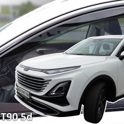 Heko - Ανεμοθραύστες Παραθύρων Για Bestune T90 2023 > 5πορτο υλικό Acrylic Χρώμα Φιμέ - 2 τεμ. (ΑΝΕΜ.29131)