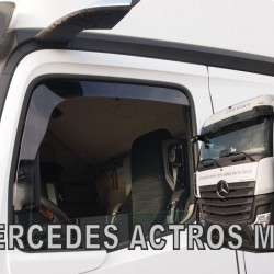 Heko - Ανεμοθραύστες Παραθύρων Για Mercedes Benz Actros MP4 / MP5 2012 > / Antos 2012 > / Arocs 2013 > 2πορτο υλικό Acrylic Χρώμα Φιμέ (Με Κάμερα) - 2 τεμ. (ΑΝΕΜ.23647/TRUCK)
