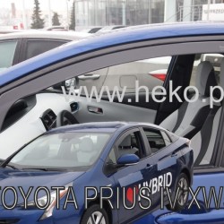 Heko - Ανεμοθραύστες Παραθύρων Για Toyota Prius (XW50) 2016 > 2022 5πορτο υλικό Acrylic Χρώμα Φιμέ - 2 τεμ. (ΑΝΕΜ.29646)