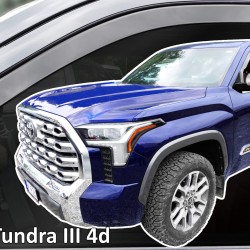 Heko - Ανεμοθραύστες Παραθύρων Για Toyota Tundra CrewMax (XK70) 2021 > 4πορτο υλικό Acrylic Χρώμα Φιμέ - 2 τεμ. (ΑΝΕΜ.29690)