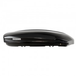Menabo - Μπαγκαζιέρα Οροφής Satellite 550 Duo Black Crab με Δαγκάνες σε Μαύρο Γυαλιστερό Χρώμα από ABS Πλαστικό με Διαστάσεις 198x94x36 cm - 1 Τεμ. (16930/MB)