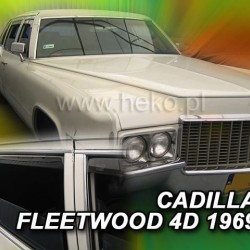 Heko – Ανεμοθραύστες Παραθύρων για Cadillac Fleetwood Sixty Special Sedan 4πορτο 09/1964 > 09/1970 (Εμπρός & Πίσω) – 4 Τεμ. (ANEM.SET10607)