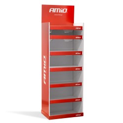 Amio – Σταντ Χαρτονένιο Εκθέτης 5 Ραφιών 60x152x40cm για Οργάνωση & Επαγγελματική Προβολή Προϊόντων – 1 Τεμ. (02995/AM)