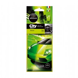 Amio – Αρωματικό Αυτοκινήτου Κρεμαστό Aroma City Card Lemon για Φρεσκάδα & Καθημερινή Χρήση – 1 Τεμ. (A92714/AM)