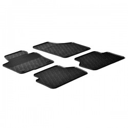 LAMPA - ΠΑΤΑΚΙΑ ΑΥΤΟΚΙΝΗΤΟΥ ΑΠΟ ΛΑΣΤΙΧΟ ΓΙΑ VOLKSWAGEN TIGUAN 10/2007-2016 ΣΕ ΜΑΥΡΟ ΧΡΩΜΑ ME ΚΟΥΜΠΩΜΑΤΑ - 4 ΤΕΜ.