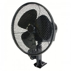 Lampa - Ανεμιστήρας Jumbo 12V 12W με Διάμετρο 15 cm Μεταλλικός με Περιστροφική Λειτουργία και Φις Αναπτήρα - 1 Τεμ. (L7310.1)