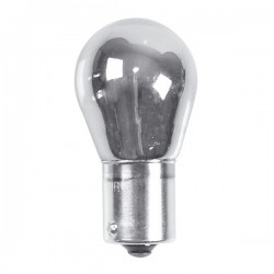 P21W 12V 21W BA15s ΜΟΝΟΠΟΛΙΚΟ CHROME SERIES ΚΑΘΡΕΠΤΗΣ ΚΟΚΚΙΝΟ ΦΩΣ BLISTER 2ΤΕΜ.