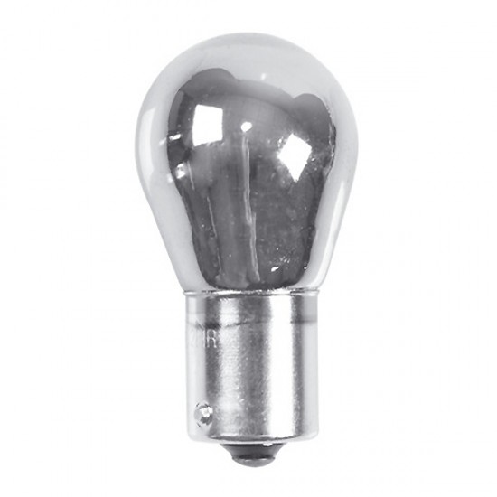 P21W 12V 21W BA15s ΜΟΝΟΠΟΛΙΚΟ CHROME SERIES ΚΑΘΡΕΠΤΗΣ ΚΟΚΚΙΝΟ ΦΩΣ BLISTER 2ΤΕΜ.