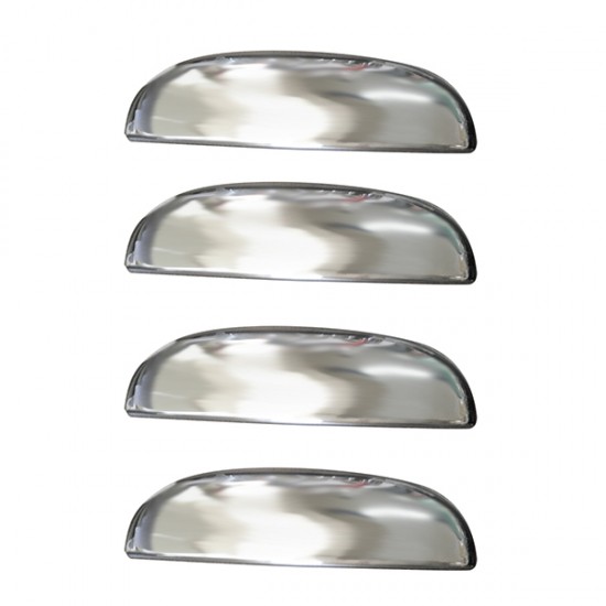 ΧΕΡΟΥΛΙΑ ΠΟΡΤΑΣ ΓΙΑ FIAT ALBEA SEDAN 2002+  ΧΡΩΜΙΟ ΜΕΤΑΛΛΙΚΑ 4ΠΟΡΤΕΣ 4ΤΕΜ