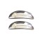 ΧΕΡΟΥΛΙΑ ΠΟΡΤΑΣ ΓΙΑ PEUGEOT 206 HB 3D/CC 98-12  ΧΡΩΜΙΟ ΜΕΤΑΛΛΙΚΑ 2ΠΟΡΤΕΣ 2ΤΕΜ