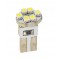 T10 W5W 12V W2,1x9,5d LED 6xSMD3528 ΛΕΥΚΟ (ΚΑΡΦΩΤΟ ΑΚΑΛΥΚΟ) BLISTER 2ΤΕΜ. M-TECH