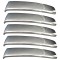 ΧΕΡΟΥΛΙΑ ΠΟΡΤΑΣ ΓΙΑ  ΧΡΩΜΙΟ ΜΕΤΑΛΛΙΚΑ CITROEN NEMO 5D 2008+ 5ΤΕΜ