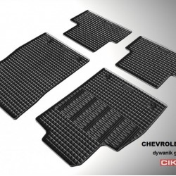 Cik - ΠΑΤΑΚΙΑ ΑΥΤΟΚΙΝΗΤΟΥ ΑΠΟ ΛΑΣΤΙΧΟ ΓΙΑ CHEVROLET CRUZE 2008-2016 / OPEL ASTRA J 2009-2016 ΣΕ ΜΑΥΡΟ ΧΡΩΜΑ ΜΕ ΚΟΥΜΠΩΜΑΤΑ - 4 ΤΕΜ. (RM.CH.0001/CK)