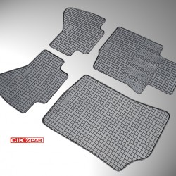 Cik - ΠΑΤΑΚΙΑ ΑΥΤΟΚΙΝΗΤΟΥ ΑΠΟ ΛΑΣΤΙΧΟ ΓΙΑ CITROEN C1 / PEUGEOT 107 / TOYOTA AYGO 2005-2014 ΣΕ ΜΑΥΡΟ ΧΡΩΜΑ ΧΩΡΙΣ ΚΟΥΜΠΩΜΑΤΑ - 4 ΤΕΜ. (RM.CI.0004/CK)