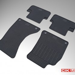 Cik - ΠΑΤΑΚΙΑ ΑΥΤΟΚΙΝΗΤΟΥ ΑΠΟ ΛΑΣΤΙΧΟ ΓΙΑ AUDI A4 2008-2012 / A5 2007-2015 / S5 2007-2015 ΣΕ ΜΑΥΡΟ ΧΡΩΜΑ ΜΕ ΚΟΥΜΠΩΜΑΤΑ - 4 ΤΕΜ. (RM.AU.0003/CK)