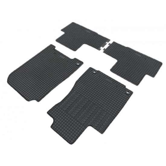Cik - HONDA CR-V 2012-2017  ΠΑΤΑΚΙΑ ΛΑΣΤΙΧΟ ΣΕ ΜΑΥΡΟ ΧΡΩΜΑ ΜΕ ΚΟΥΜΠΩΜΑΤΑ - 4 ΤΕΜ. (RM.HO.0003/CK)