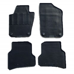 Cik - ΠΑΤΑΚΙΑ ΑΥΤΟΚΙΝΗΤΟΥ ΑΠΟ ΛΑΣΤΙΧΟ ΓΙΑ SEAT IBIZA 2008-2017 / IBIZA FACELIFT 2013-2017 / VW POLO 6R 2009-2017 / SKODA FABIA 2015-2021 ΣΕ ΜΑΥΡΟ ΧΡΩΜΑ ΜΕ ΚΟΥΜΠΩΜΑΤΑ - 4 ΤΕΜ. (RM.SE.0001/CK)