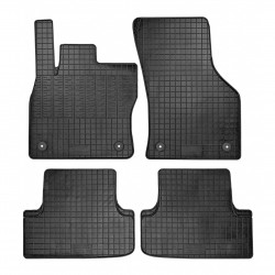Cik - ΠΑΤΑΚΙΑ ΑΥΤΟΚΙΝΗΤΟΥ ΑΠΟ ΛΑΣΤΙΧΟ ΓΙΑ AUDI A3 2012-2020 / SEAT LEON 2013-2017 / VW GOLF 7 2012-2020 ΣΕ ΜΑΥΡΟ ΧΡΩΜΑ ΜΕ ΚΟΥΜΠΩΜΑΤΑ - 4 ΤΕΜ. (RM.AU.0001/CK)