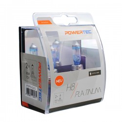 H8 12V 35W 3.250K +130% PGJ19-1 POWERTECK PLATINUM 2ΤΕΜ. M-TECH