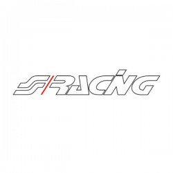 ΑΥΤΟΚΟΛΛΗΤΟ SIMONI RACING WHITE STICKER 120x29mm 1ΤΕΜ.