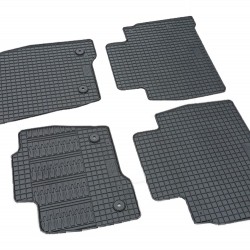 Cik - ΠΑΤΑΚΙΑ ΑΥΤΟΚΙΝΗΤΟΥ ΑΠΟ ΛΑΣΤΙΧΟ ΓΙΑ FORD S-MAX 2015+ / FORD GALAXY 2015+ ΣΕ ΜΑΥΡΟ ΧΡΩΜΑ ΜΕ ΚΟΥΜΠΩΜΑΤΑ - 4 ΤΕΜ. (RM.FO.0026/CK)
