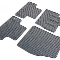 Cik - ΠΑΤΑΚΙΑ ΑΥΤΟΚΙΝΗΤΟΥ ΑΠΟ ΛΑΣΤΙΧΟ ΓΙΑ LAND ROVER RANGE ROVER EVOQUE 2011-2018 ΣΕ ΜΑΥΡΟ ΧΡΩΜΑ ΜΕ ΚΟΥΜΠΩΜΑΤΑ - 4 ΤΕΜ. (RM.LR.0001/CK)