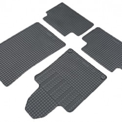 Cik - ΠΑΤΑΚΙΑ ΑΥΤΟΚΙΝΗΤΟΥ ΑΠΟ ΛΑΣΤΙΧΟ ΓΙΑ PEUGEOT 508 2011-2018 ΣΕ ΜΑΥΡΟ ΧΡΩΜΑ ΜΕ ΚΟΥΜΠΩΜΑΤΑ - 4 ΤΕΜ. (RM.PE.0016/CK)
