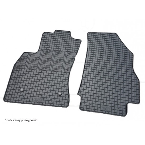 Cik - ΠΑΤΑΚΙΑ ΑΥΤΟΚΙΝΗΤΟΥ ΑΠΟ ΛΑΣΤΙΧΟ ΓΙΑ SEAT ALHAMBRA 2010-2021 / VW SHARAN 2010-2020 (3Η ΣΕΙΡΑ ΚΑΘΙΣΜΑΤΩΝ) ΣΕ ΜΑΥΡΟ ΧΡΩΜΑ ΜΕ ΚΟΥΜΠΩΜΑΤΑ - 2 ΤΕΜ. (RM.SE.0006/CK)