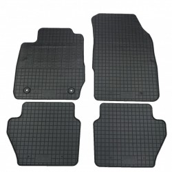 Cik - ΠΑΤΑΚΙΑ ΑΥΤΟΚΙΝΗΤΟΥ ΑΠΟ ΛΑΣΤΙΧΟ ΓΙΑ FORD FIESTA 3D / ST 5D / ST2 2017+ ΣΕ ΜΑΥΡΟ ΧΡΩΜΑ ΜΕ ΚΟΥΜΠΩΜΑΤΑ - 4 ΤΕΜ. (RM.FO.0033/CK)