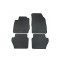 Cik - ΠΑΤΑΚΙΑ ΑΥΤΟΚΙΝΗΤΟΥ ΑΠΟ ΛΑΣΤΙΧΟ ΓΙΑ FORD FIESTA 3D / ST 5D / ST2 2017+ ΣΕ ΜΑΥΡΟ ΧΡΩΜΑ ΜΕ ΚΟΥΜΠΩΜΑΤΑ - 4 ΤΕΜ. (RM.FO.0033/CK)