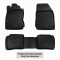 ΠΑΤΑΚΙΑ ΣΕ ΣΚΑΦΗ TPE ΛΑΣΤΙΧΟ ΓΙΑ AUDI A4 SEDAN / AVANT / ALLROAD 2016+  ΣΕ ΜΑΥΡΟ ΧΡΩΜΑ NOVLINE - 4 ΤΕΜ.